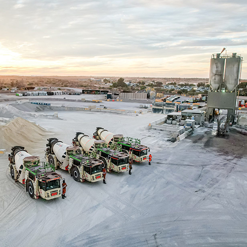 Project Image - Olympic Dam Ground Support - Electric Drive Agitator Fleet